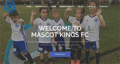 Desktop Screenshot of mascotkingsfc.com.au